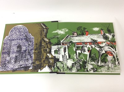 Lot 112 - Rigby Graham, Leicestershire, Sycamore Press / Gadsby Gallery, Leicester 1980, folio book in slip cover, limited edition 60/150