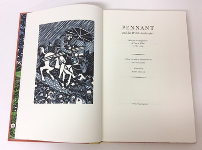 Lot 110 - Pennant and His Welsh Landscape with woodcuts by Rigby Graham by Gregynog Press 2006, limited edition in slip case