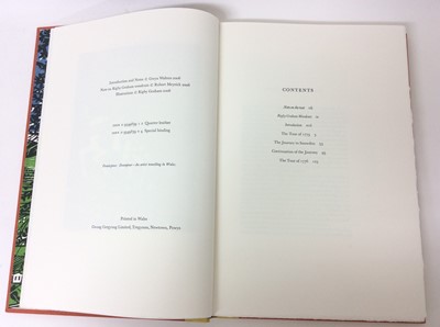 Lot 110 - Pennant and His Welsh Landscape with woodcuts by Rigby Graham by Gregynog Press 2006, limited edition in slip case