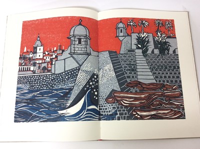 Lot 111 - The Old Stile Press - Rigby Graham. Kippers and Sawdust, limited signed edition, 1992, folio in slip case, together with a box of other publications featuring the illustrations of Rigby Graham incl...