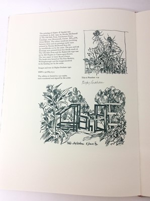 Lot 111 - The Old Stile Press - Rigby Graham. Kippers and Sawdust, limited signed edition, 1992, folio in slip case, together with a box of other publications featuring the illustrations of Rigby Graham incl...