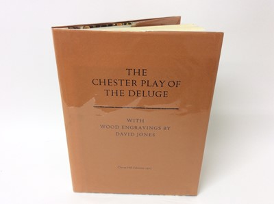 Lot 3 - The Chester Play of The Deluge, ill. David Jones, London, Clover Hill Editions, 1977, limited to 250 copies