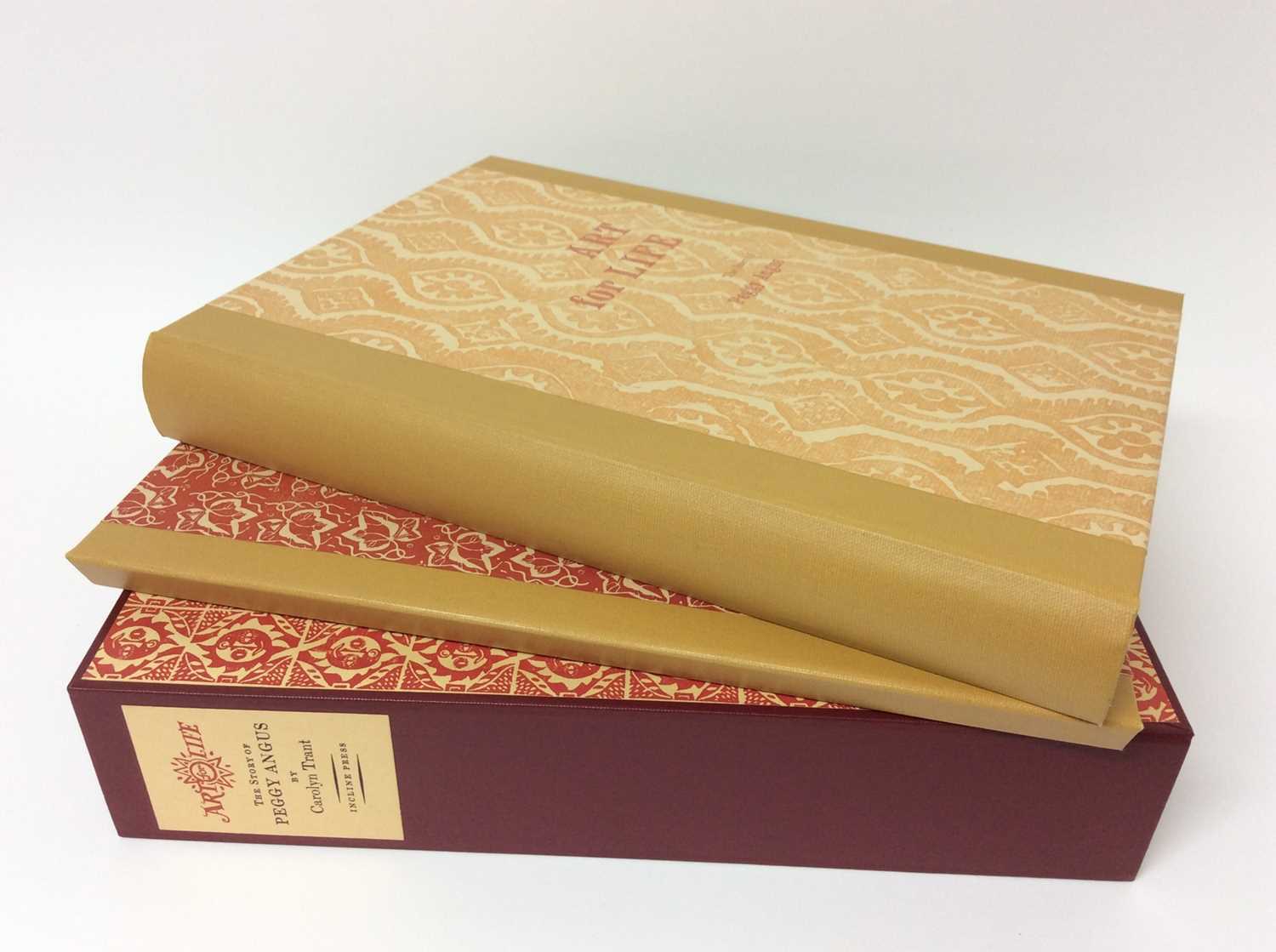 Lot 4 - Art for Life - The story of Peggy Angus, Incline Press, 2004