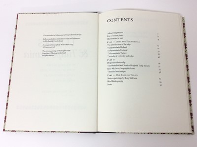 Lot 6 - Wilfred Blunt - Tulips and Tulipomania