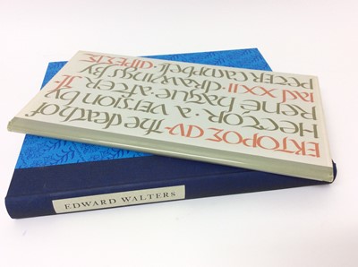 Lot 19 - John Gray - Edward Walters, printer and engraver, together with The death of Hector