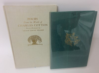 Lot 29 - Evelyn Ansell - Twenty Five Poems, also Poems from the Works of Charles Cotton, illustrated by Claud Lovat Fraser. (2)