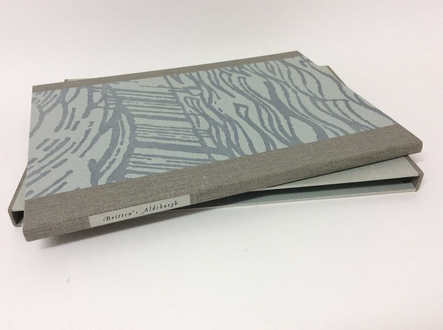 Lot 45 - John Craig - Britten’s Aldeburgh, Whittington Press, 1997, signed and numbered 135 of 440 copies, slip case