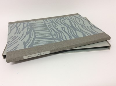 Lot 45 - John Craig - Britten’s Aldeburgh, Whittington Press, 1997, signed and numbered 135 of 440 copies, slip case