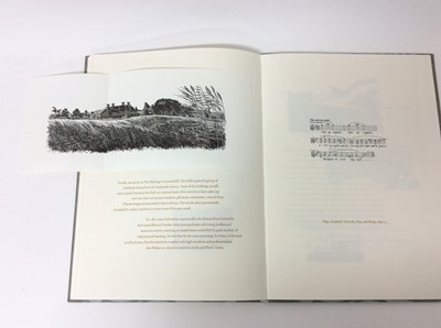 Lot 45 - John Craig - Britten’s Aldeburgh, Whittington Press, 1997, signed and numbered 135 of 440 copies, slip case