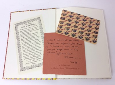 Lot 46 - In Praise of Patterned Papers, Incline Press, 200/300