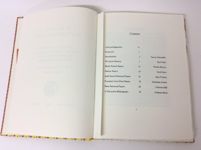 Lot 46 - In Praise of Patterned Papers, Incline Press, 200/300