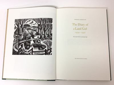 Lot 47 - Gwenda Morgan - The diary of a land girl, Whittington Press, 106/300