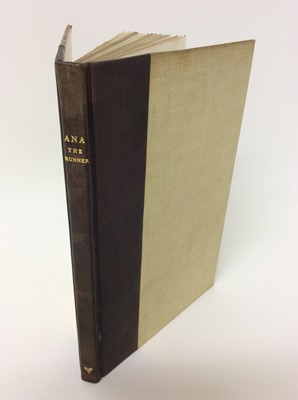 Lot 53 - Patrick Miller - Ana The Runner, Golden Cockerel Press 1937