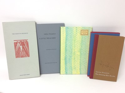 Lot 56 - Gunnar Brusewitz - The Amazing Miss Brooke, together with three further private press publications