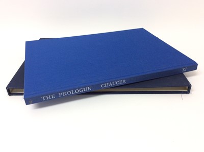 Lot 58 - Geoffrey Chaucer and Ronald King (British b.1932) - The Prologue, From the Canterbury Tales