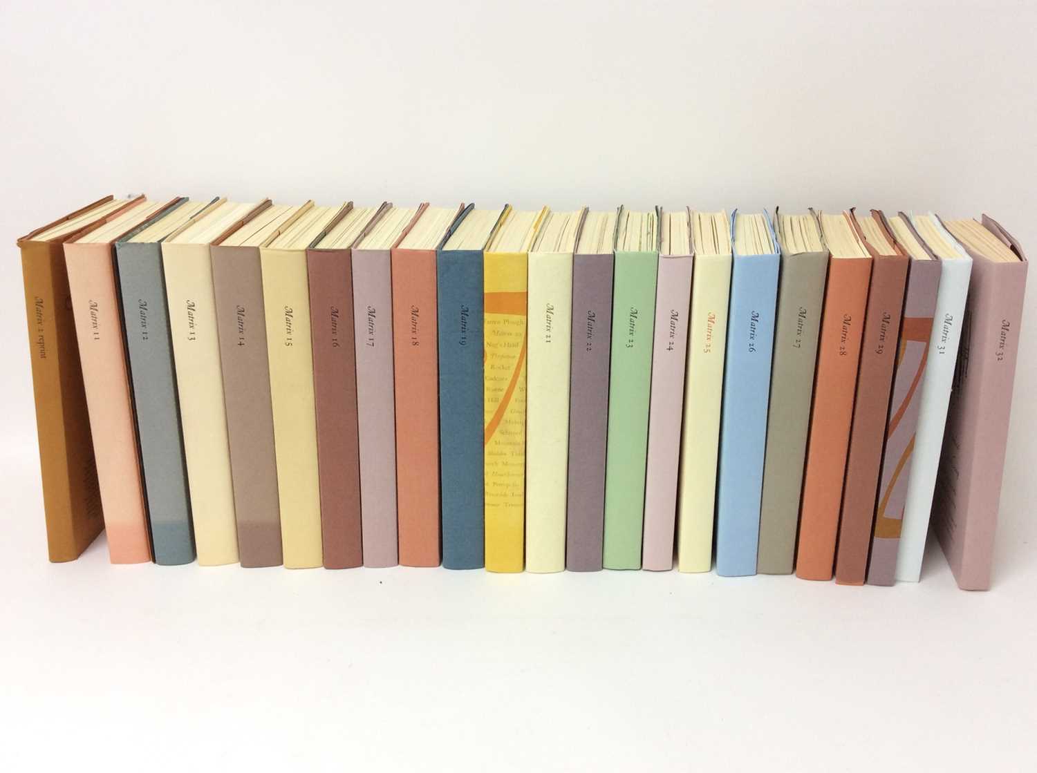 Lot 78 - The Whittington Press - Matrix, 24 volumes