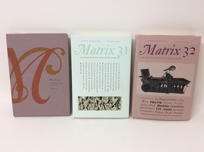 Lot 78 - The Whittington Press - Matrix, 24 volumes