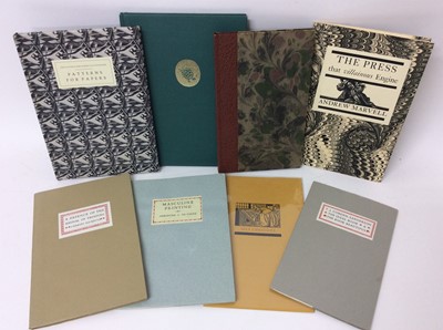 Lot 80 - Andrew Marvell - The Press, together with seven private publications relating to printing
