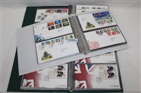 Lot 1386 - Stamps - G.B. collection in albums and loose -...