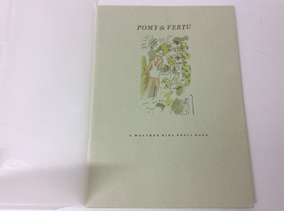 Lot 88 - Narci & Echo, Weather Bird Press, 2005, one of 50 copies, together with three other Weather Bird Press publications