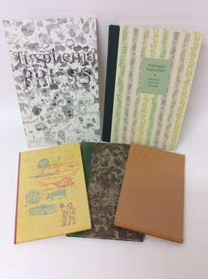 Lot 98 - Michael Hamburger- Trees, illustrated R Samaraweera, Embers hand press 1988, four others