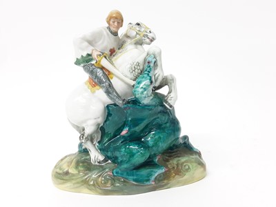 Lot 1104 - Royal Doulton figure - St George HN2051