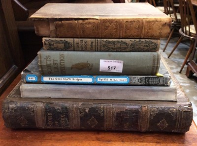 Lot 518 - Books- History and Antiquities of Islington by John Nelson 1829, History of Sussex by Thomas Horsfield 1835 (volume one only), and other books.
