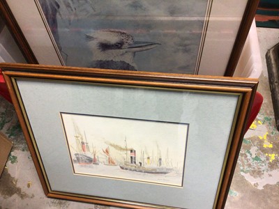 Lot 288 - One box of assorted pictures