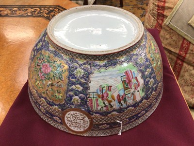 Lot 120 - Early 19th century Chinese canton bowl for the Islamic market