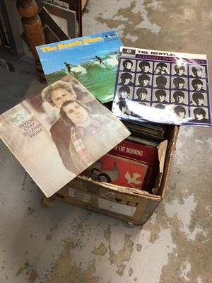 Lot 43 - Collection of records, Beatles, Beach Boys etc