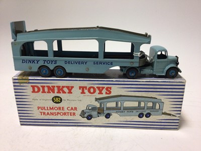 Lot 2010 - Dinky Pullmore car transporter No. 582 boxed