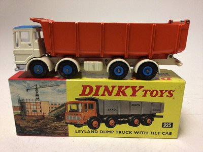 Lot 2017 - Dinky Leyland dump truck with tilt cab No. 925 boxed