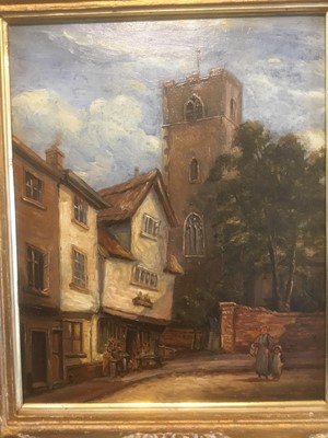 Lot 229 - William Edward Plumsday (19th / 20th century) oil on board 'Westlegate'