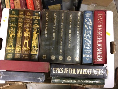 Lot 281 - Folio Society books and others