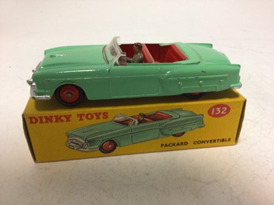 Lot 2052 - Dinky Packard Convertible No 132, boxed