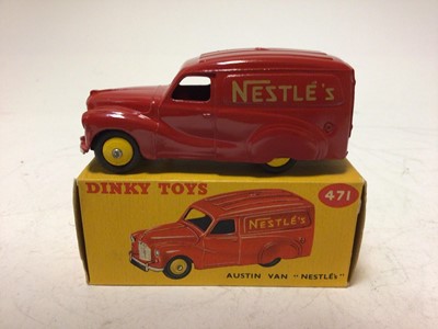 Lot 2059 - Dinky Austin Van 'Nestles' No 471, boxed