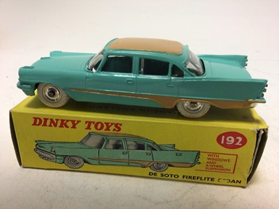 Lot 2070 - Dinky De Soto Fire Flite Sedan No 192, boxed