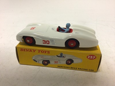 Lot 2103 - Dinky Mercedes Benz Racing Car No 237, boxed
