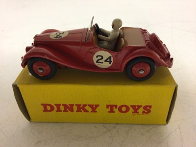 Lot 2104 - Dinky MG Midget Sports No 108, boxed