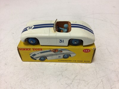 Lot 2111 - Dinky Cunningham C-5R Road Racer No 133, boxed