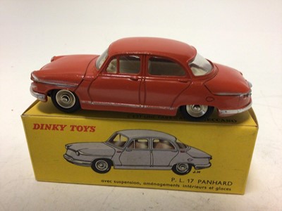 Lot 2120 - Dinky French Issue P.L.17 Panhard No 547, boxed