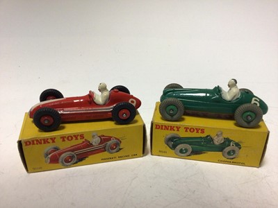 Lot 2122 - Dinky Maserati Racing Car No 23N, Cooper-Bristol Racing Car No 23G, both boxed (2)