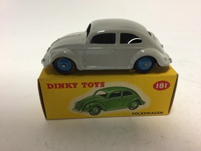 Lot 2129 - Dinky Volkswagon No 181, boxed