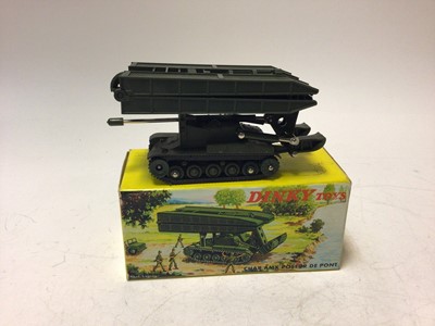 Lot 2166 - Dinky French Issue Char AMX Poseur de Pont No 883, boxed