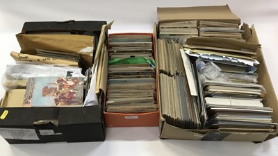 Lot 1413 - Three boxes of postcard, GB and World Topography
