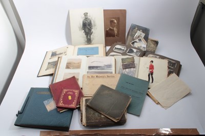 Lot 705 - Fascinating archive of photograph albums and ephemera relating to the military career and life of Lieutenant Colonel Alec Walter Saumarez Brock C.M.G. D.S.O. (late) The Leicestershire Regiment. The...