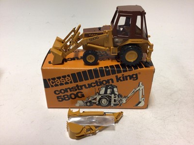 Lot 2268 - Case of boxed selection of Construction models including 580F, 850B, W20B loader, 580G,850B loader, 1845 Uni-Loader (6)