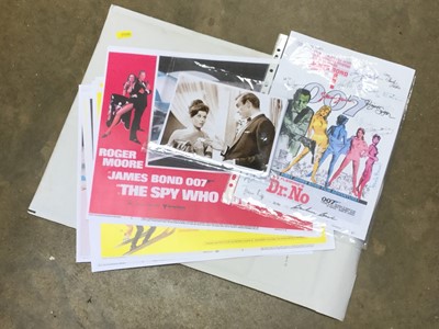 Lot 374 - James Bond 007 photographs and film lobby cards