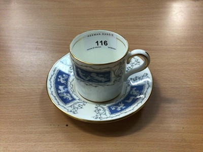 Lot 116 - Coalport Revelry pattern twelve place coffee service