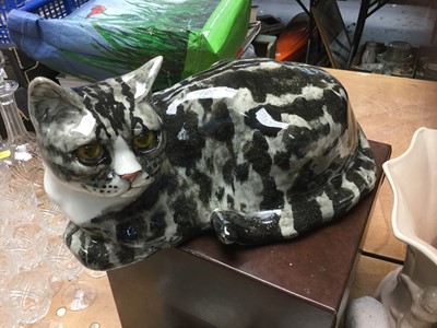 Lot 371 - Winstanley model of a seated Tabby Cat